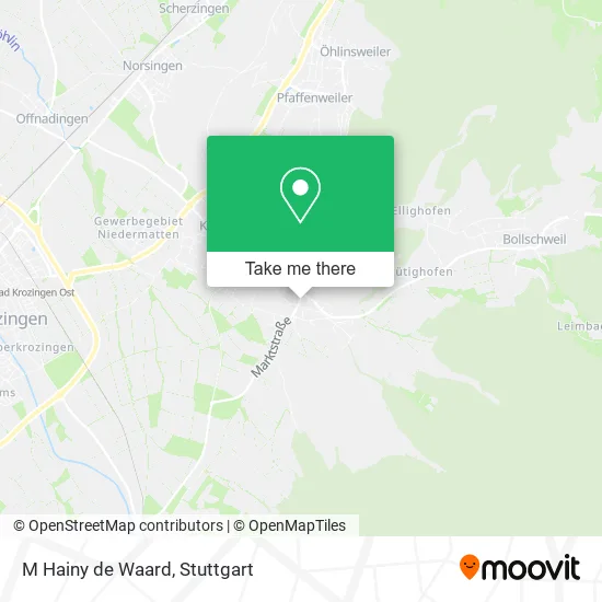 Карта M Hainy de Waard