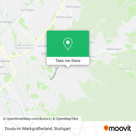 Карта Doula im Markgräflerland