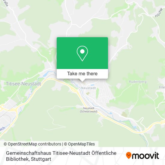 Gemeinschaftshaus Titisee-Neustadt Öffentliche Bibliothek map