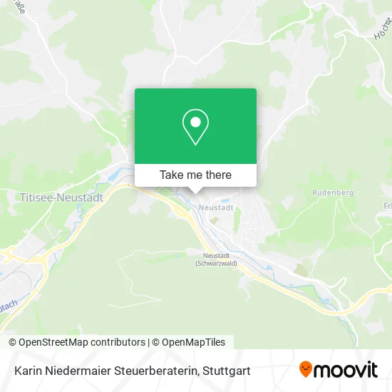 Карта Karin Niedermaier Steuerberaterin