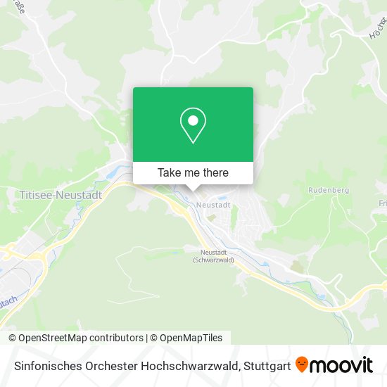 Sinfonisches Orchester Hochschwarzwald map