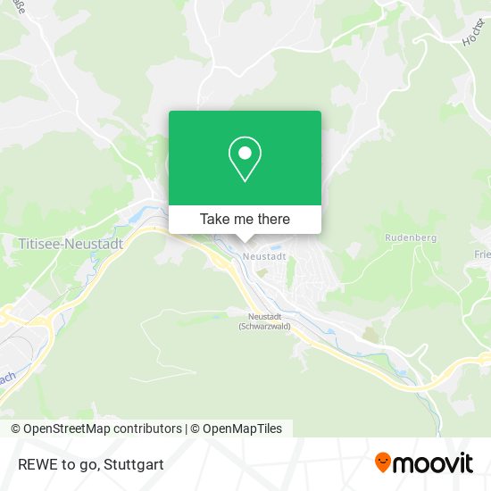 REWE to go map