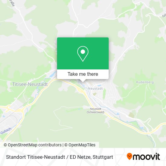 Карта Standort Titisee-Neustadt / ED Netze