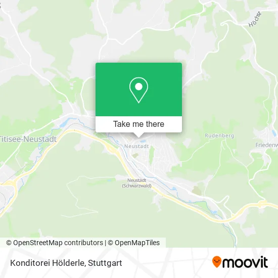 Карта Konditorei Hölderle