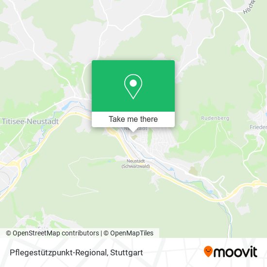 Карта Pflegestützpunkt-Regional