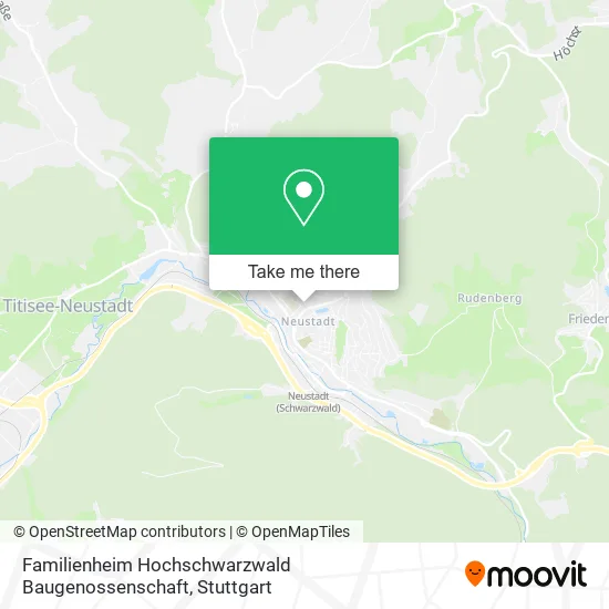 Карта Familienheim Hochschwarzwald Baugenossenschaft