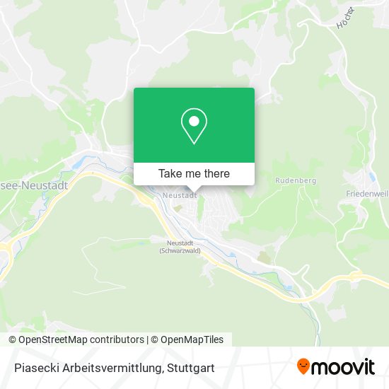 Карта Piasecki Arbeitsvermittlung
