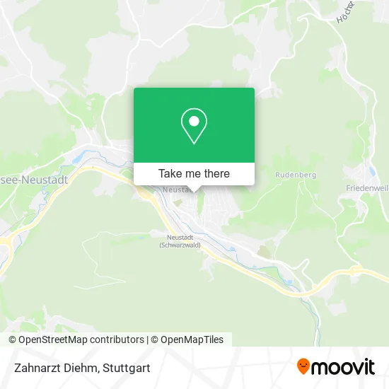 Карта Zahnarzt Diehm