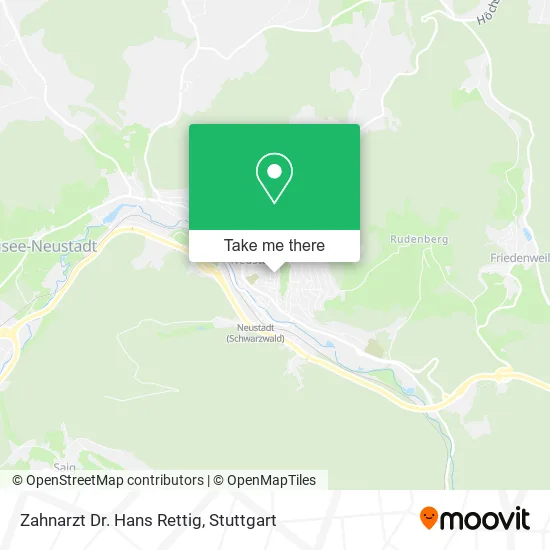 Карта Zahnarzt Dr. Hans Rettig