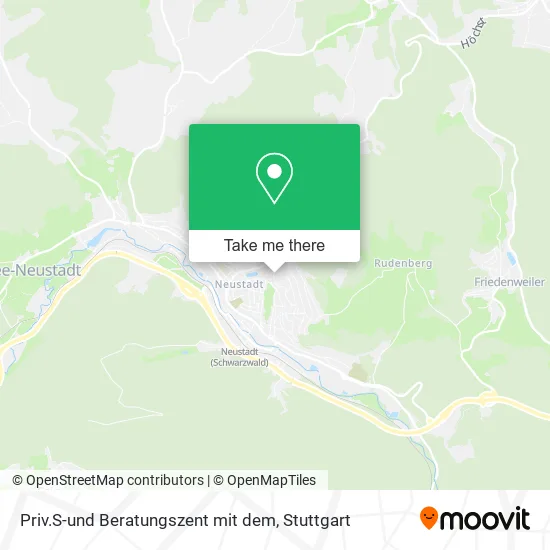 Карта Priv.S-und Beratungszent mit dem