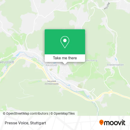 Карта Presse Voice