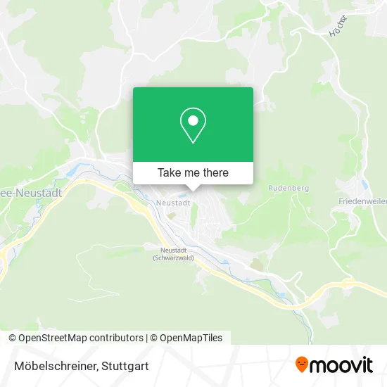 Möbelschreiner map