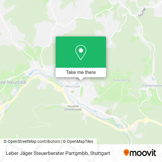 Карта Leber Jäger Steuerberater Partgmbb