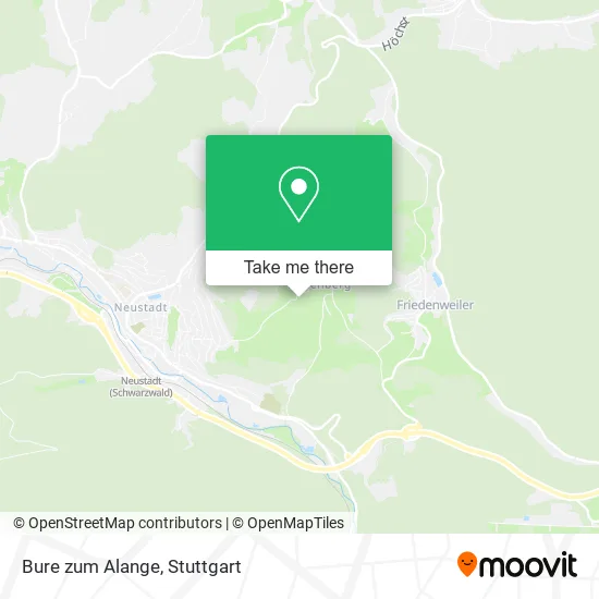 Карта Bure zum Alange