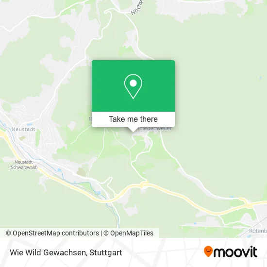Карта Wie Wild Gewachsen