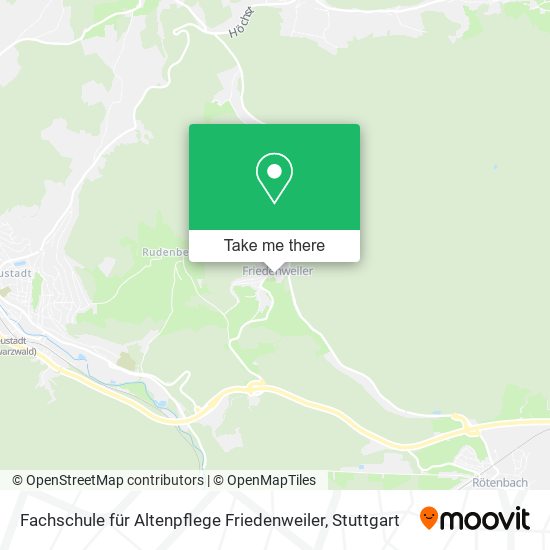 Fachschule für Altenpflege Friedenweiler map