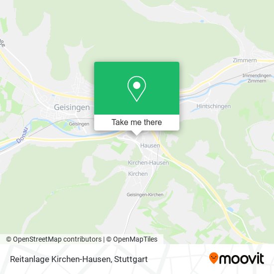Reitanlage Kirchen-Hausen map