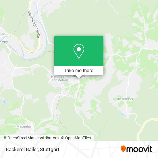 Bäckerei Bailer map
