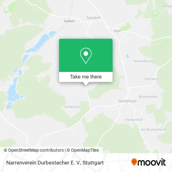Карта Narrenverein Durbestecher E. V.