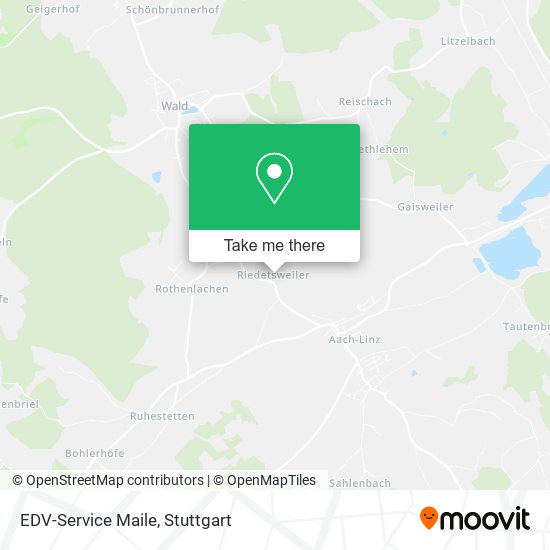 EDV-Service Maile map