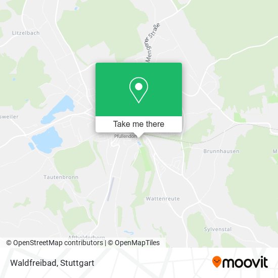 Карта Waldfreibad