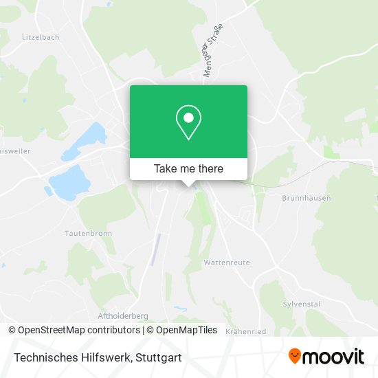 Карта Technisches Hilfswerk