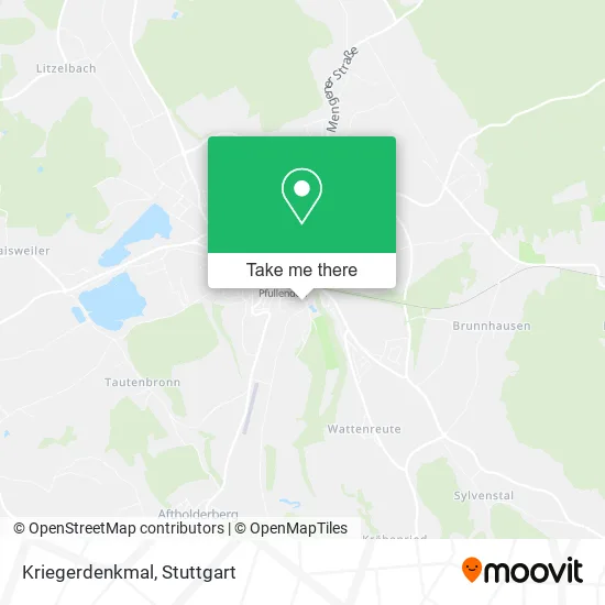 Карта Kriegerdenkmal