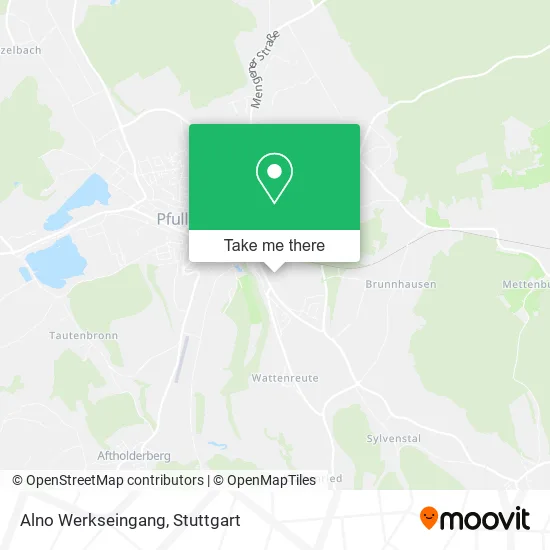 Карта Alno Werkseingang