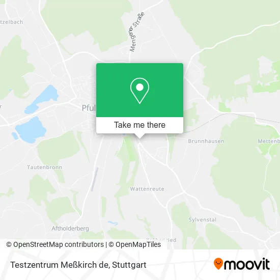 Карта Testzentrum Meßkirch de