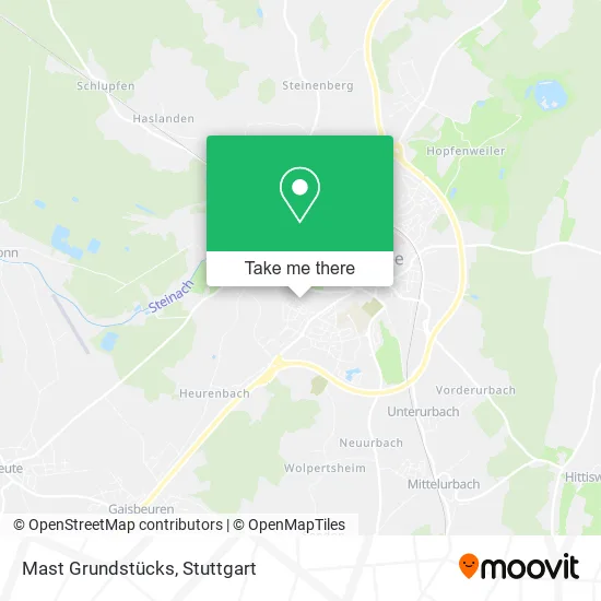 Карта Mast Grundstücks