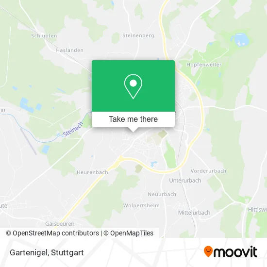 Карта Gartenigel
