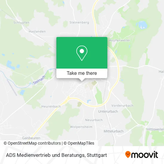 Карта ADS Medienvertrieb und Beratungs