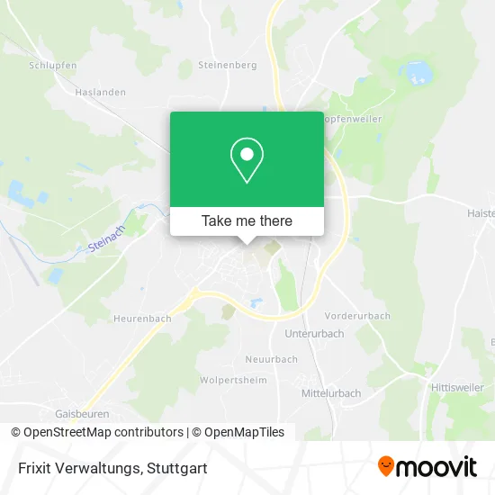 Карта Frixit Verwaltungs