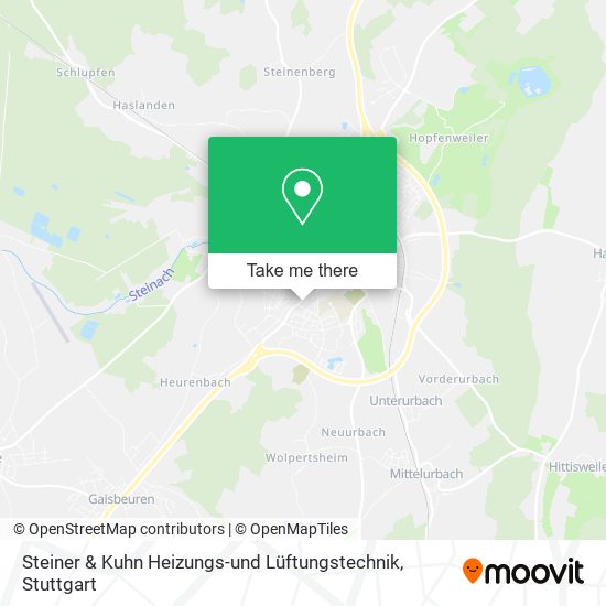 Steiner & Kuhn Heizungs-und Lüftungstechnik map
