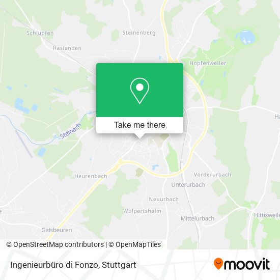 Ingenieurbüro di Fonzo map