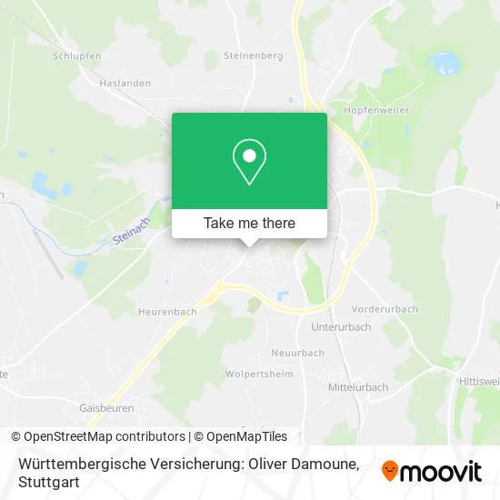 Карта Württembergische Versicherung: Oliver Damoune