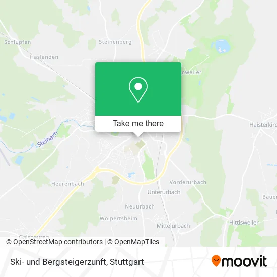 Карта Ski- und Bergsteigerzunft