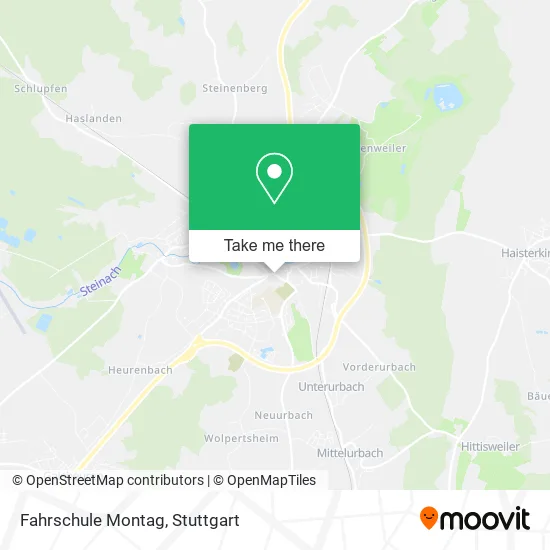 Карта Fahrschule Montag