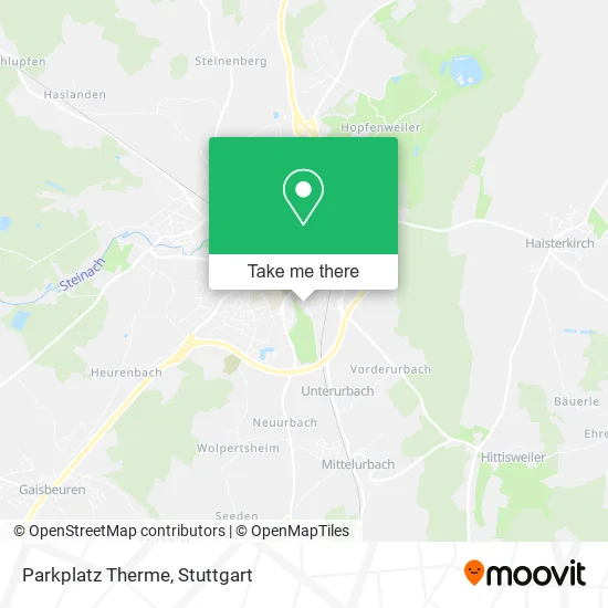 Карта Parkplatz Therme