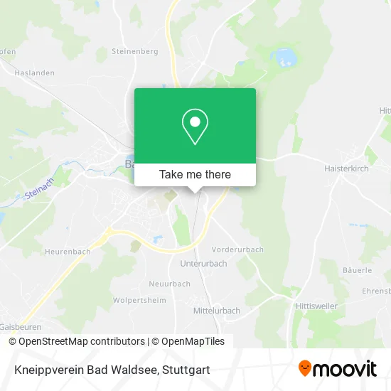 Карта Kneippverein Bad Waldsee