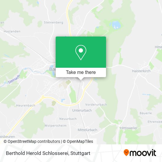 Berthold Herold Schlosserei map