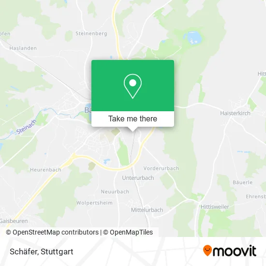 Карта Schäfer