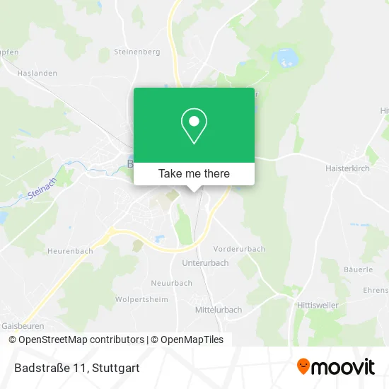 Карта Badstraße 11