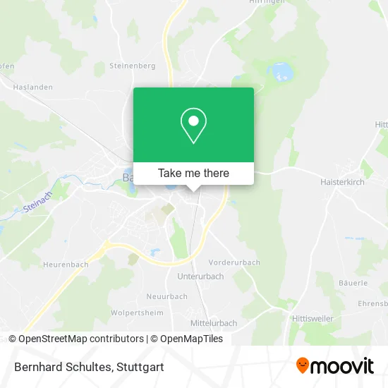 Карта Bernhard Schultes
