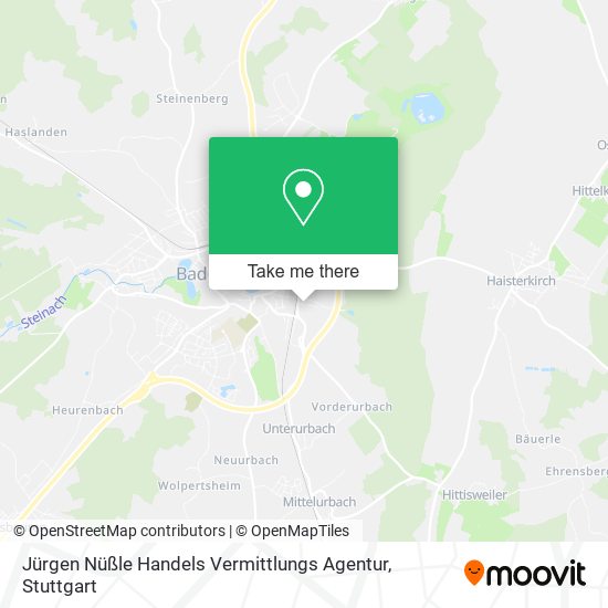 Jürgen Nüßle Handels Vermittlungs Agentur map