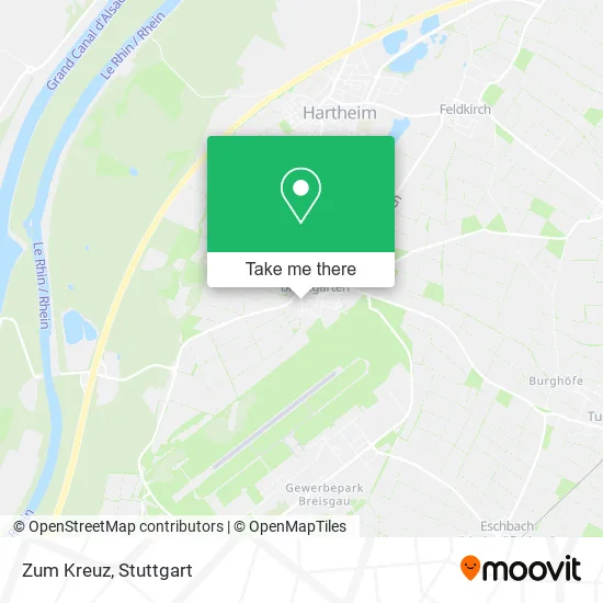 Карта Zum Kreuz