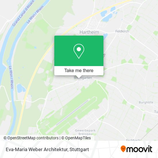 Eva-Maria Weber Architektur map