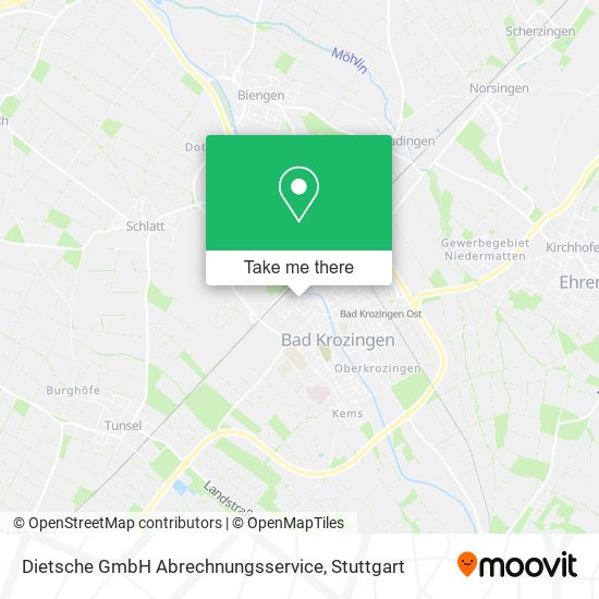 Dietsche GmbH Abrechnungsservice map