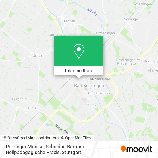 Карта Parzinger Monika, Schöning Barbara Heilpädagogische Praxis