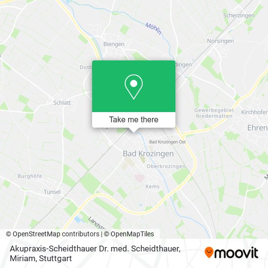 Akupraxis-Scheidthauer Dr. med. Scheidthauer, Miriam map